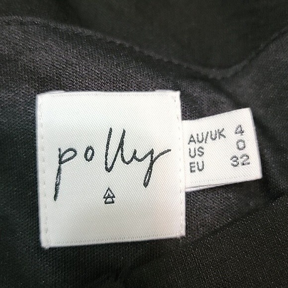 PRINCESS POLLY Short Sleeve Button Front Dress NWOT size 0 - Picture 6 of 7